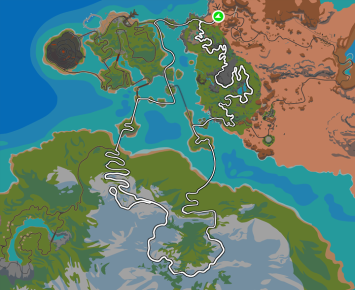 Muir and the Mountain route in Watopia