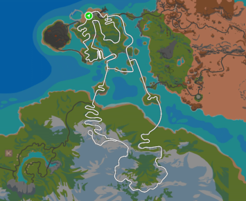 The Pretzel route in Watopia