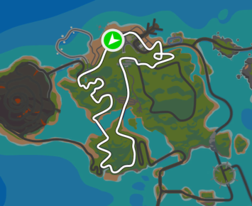 Two Bridges Loop route in Watopia