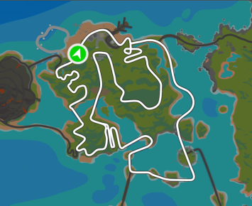 Figure 8 route in Watopia