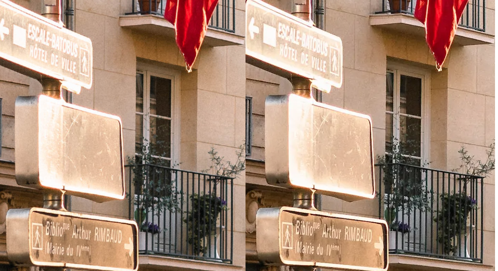 Comparatif visuel compression webp