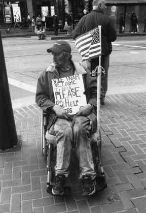 I am a Homeless Veteran