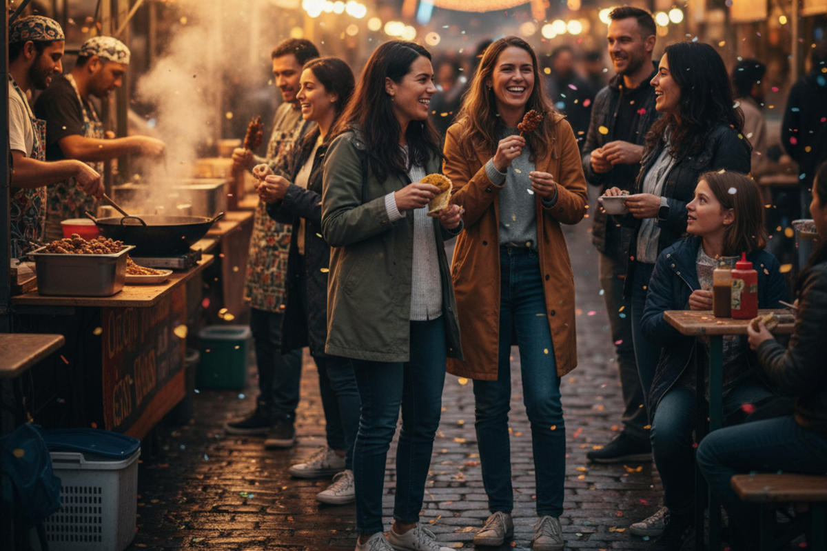 Creating Limited-Time "One-Hand Food" Menus for Festivals and Events at High Speed