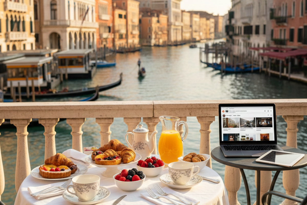 Insta-Ready: Creating Luxury Hotel SNS Posts from a Single URL