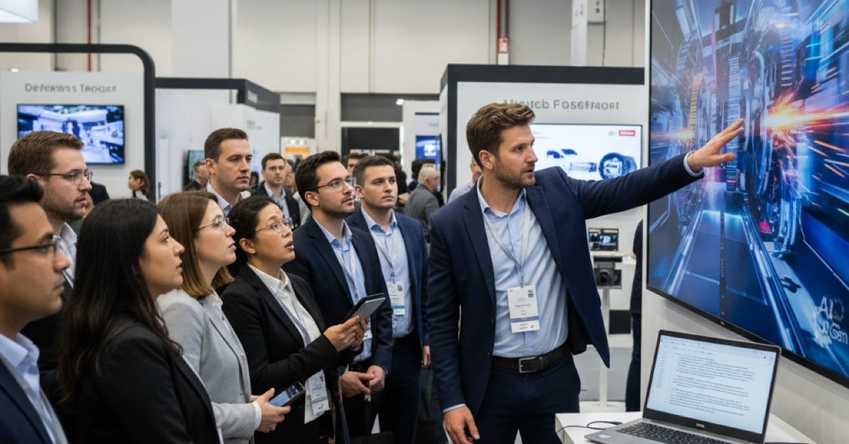 Manufacturing Sector Solutions : How to Create Exhibition Demo Scripts That Stop Traffic in 15 Minutes with AI