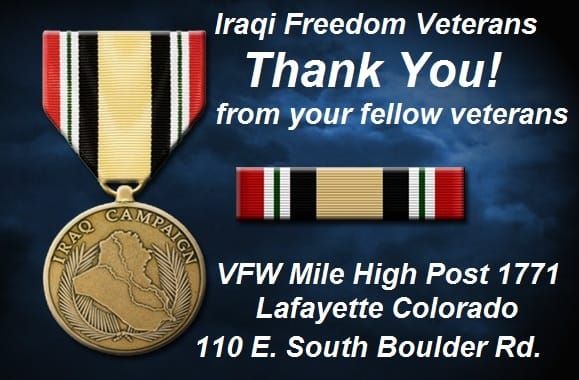 Iraqi Freedom Veterans Day