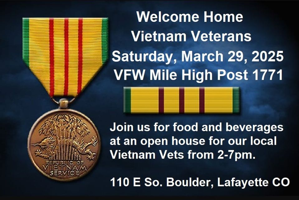 Vietnam Veterans Day 3/29/2025