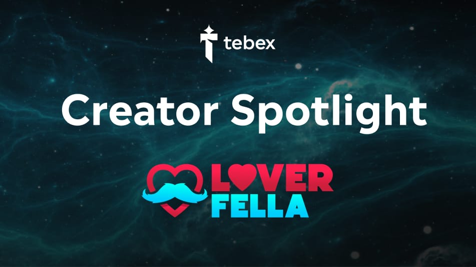 Creator spotlight featuring LoverFella showcasing their work and contributions to the Minecraft community.