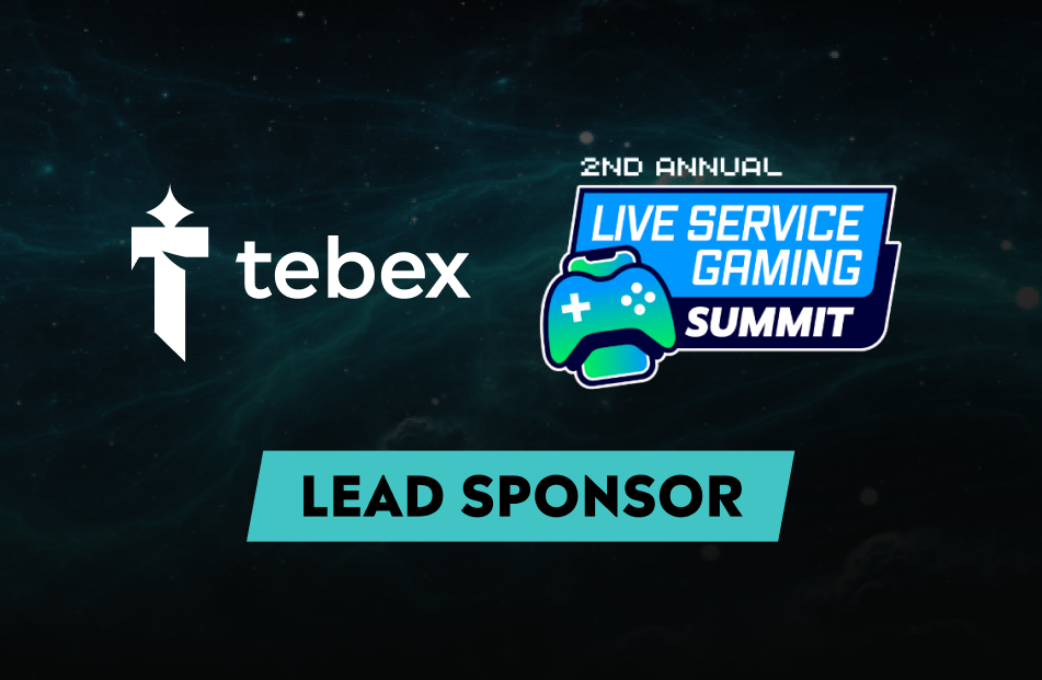 Live Service Gaming Summit 2025, the leading event for live service gaming, featuring Tebex as lead sponsor and payment process discussions.