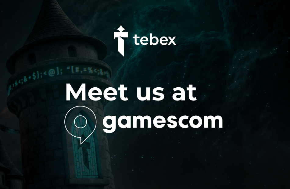Meet Tebex at Gamescom 2026
