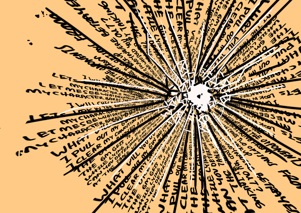 Polyhedral Diegesis: Mimicry, Narration, and the Linguistic Turn in TTRPGs