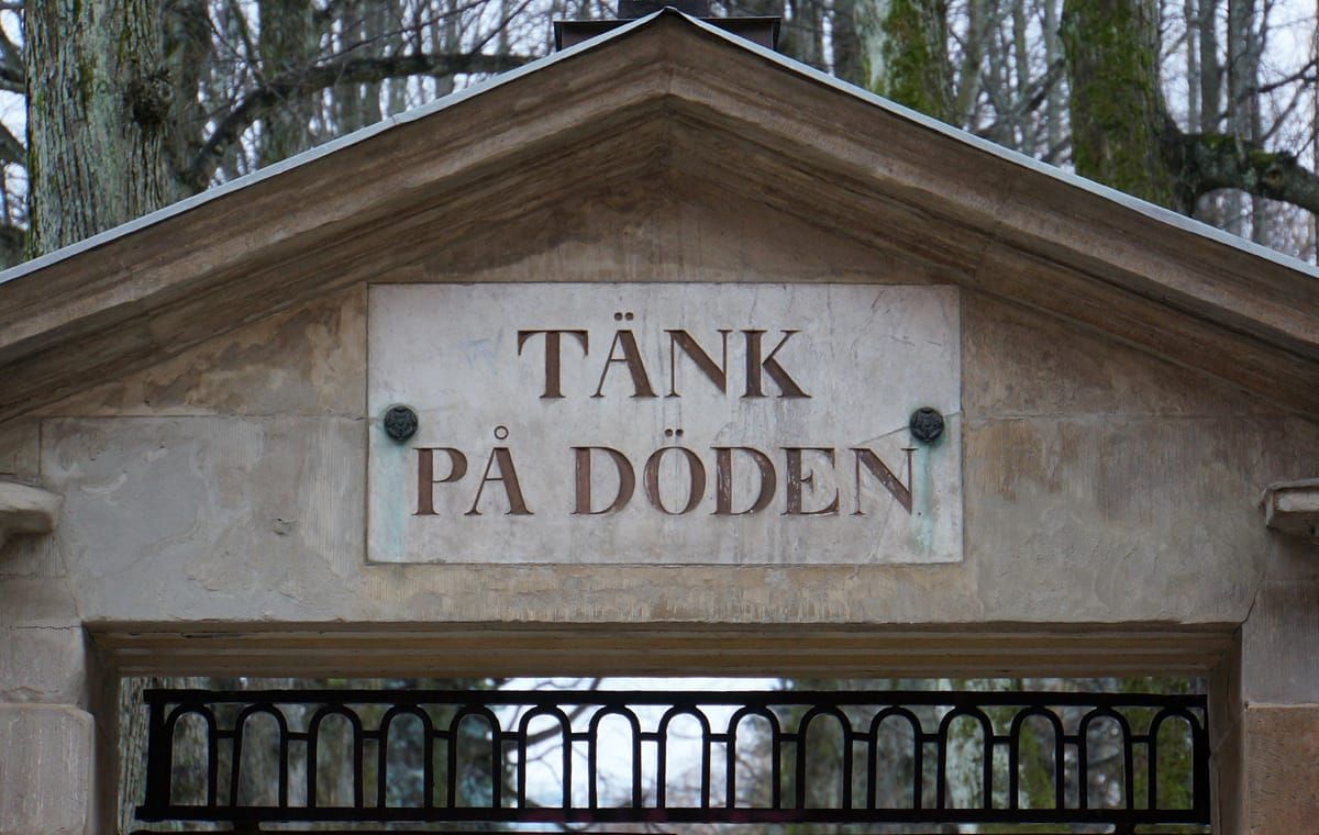 Tänk på döden