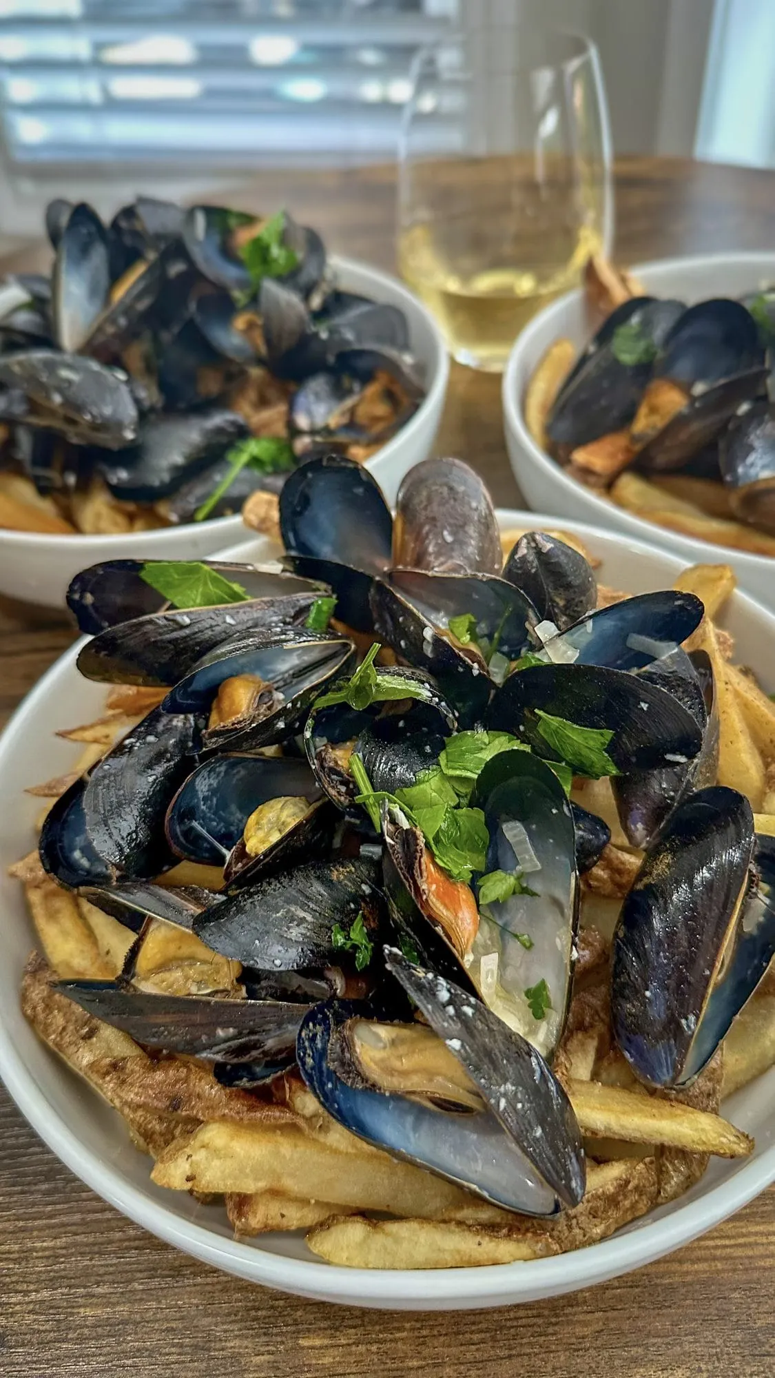 Bistro-Style Mussels and Fries