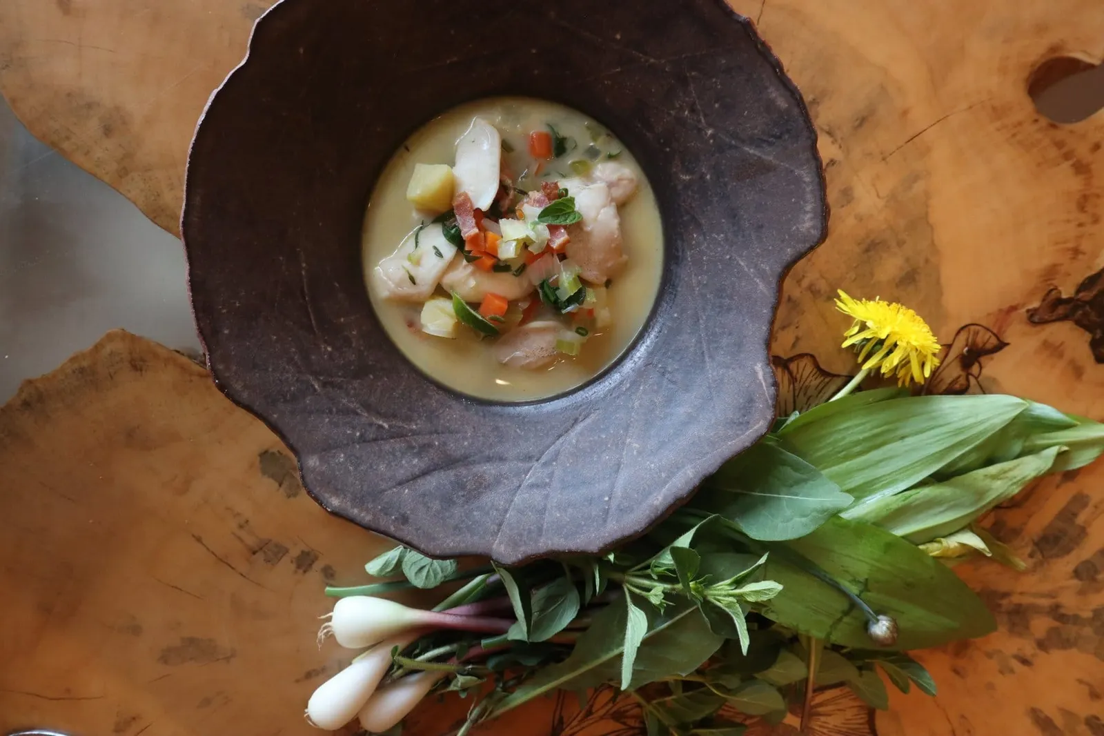 Pickerel Cheek Chowder
