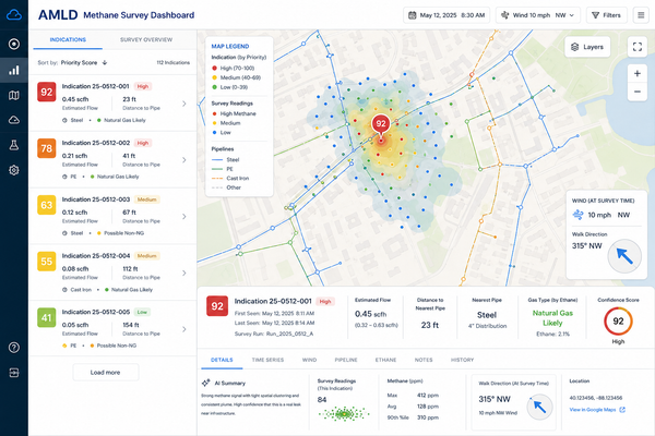 ALD (Advanced Leak Detection) Dashboard