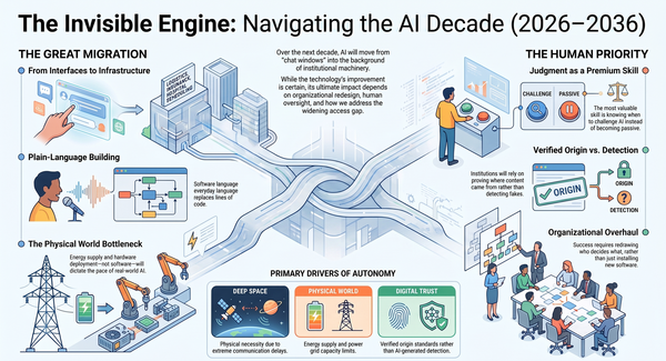 This illustration depicts some of the possibilities over the next 10 years.