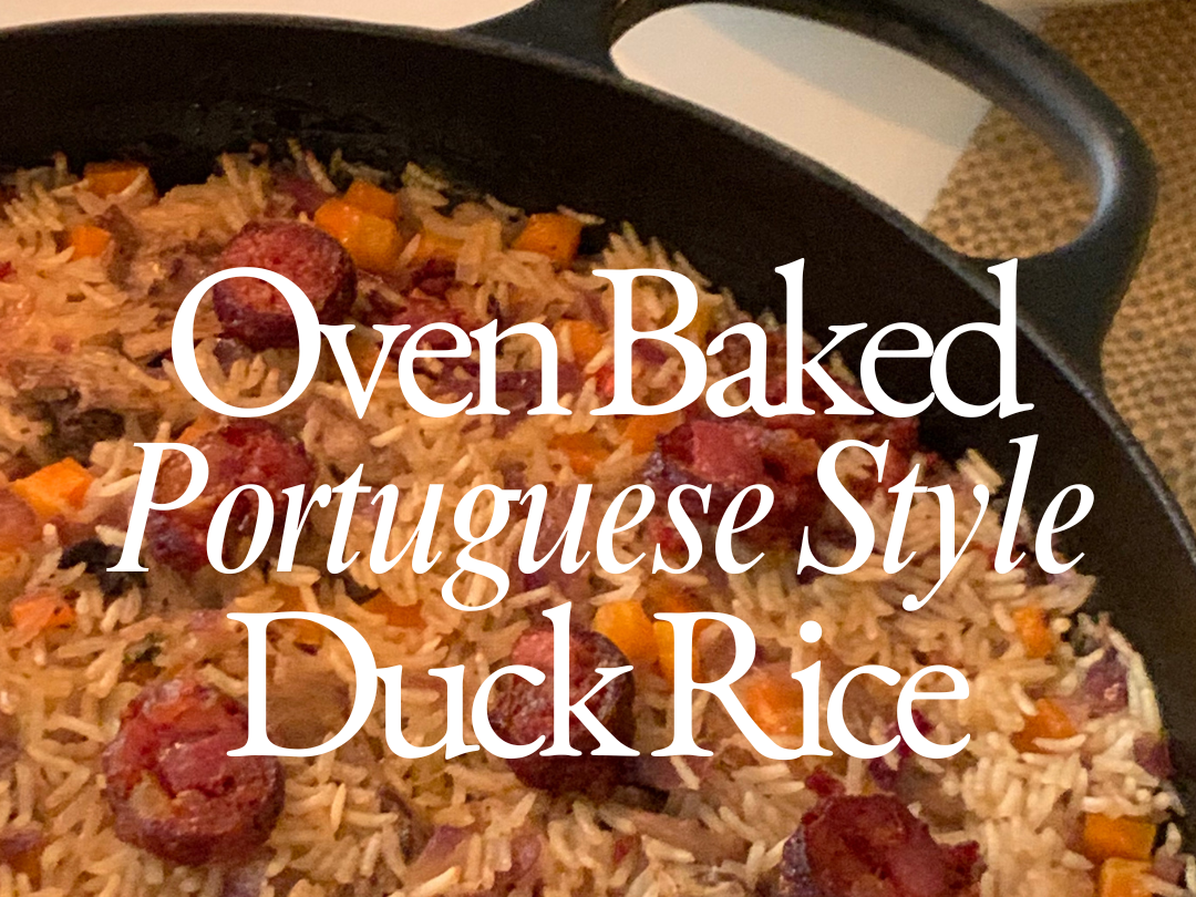 Portuguese Oven Baked Duck Rice (Arroz de Pato) Recipe