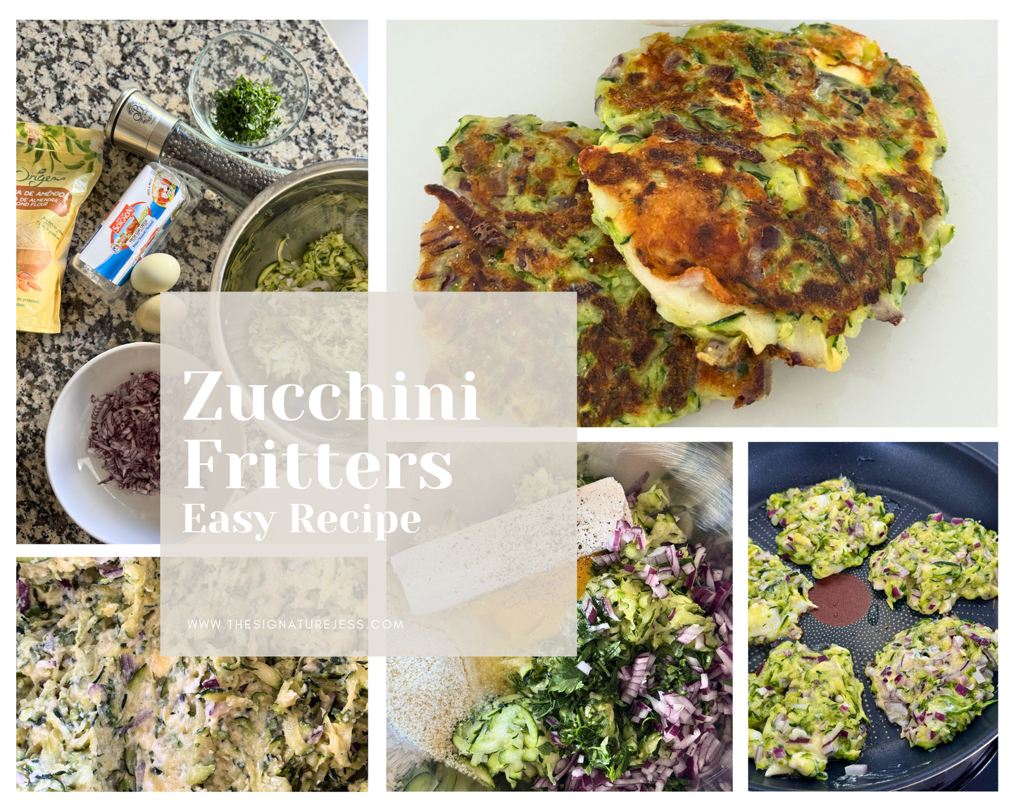 An easy Zucchini Fritters (Pataniscas) Recipe