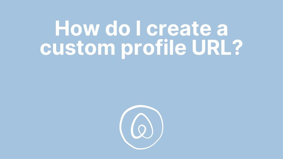 How do I create a custom profile URL?