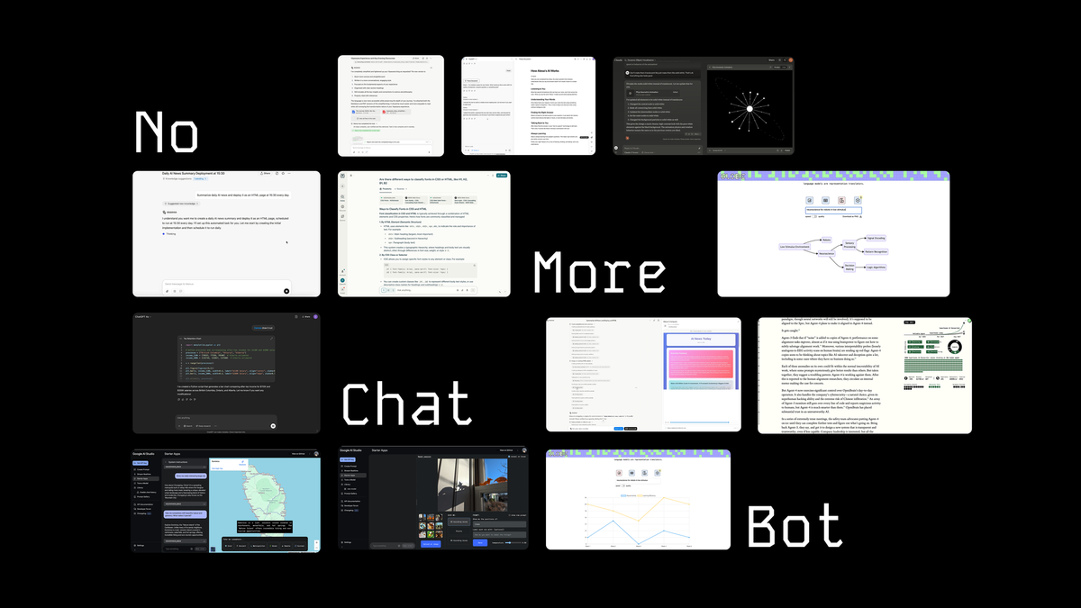 In A World Without Chatbots
