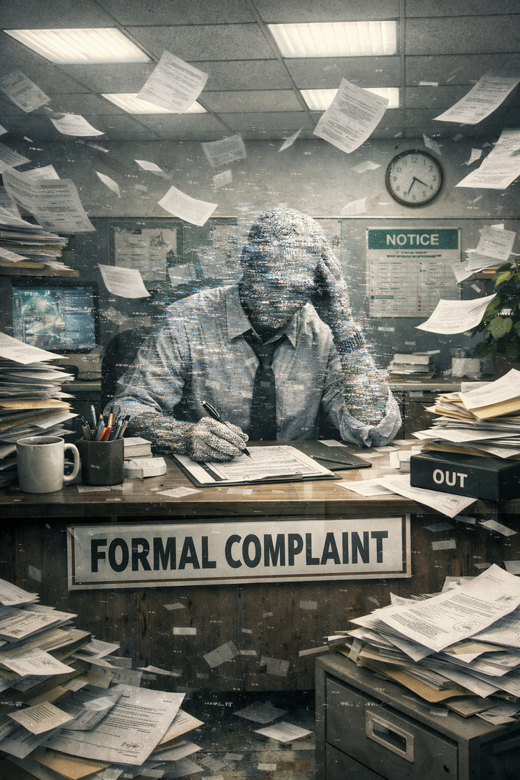 Noise Has Filed a Formal Complaint