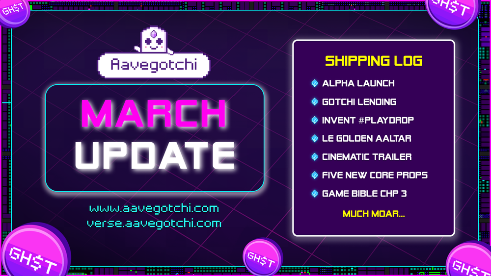 Aavegotchi March Update