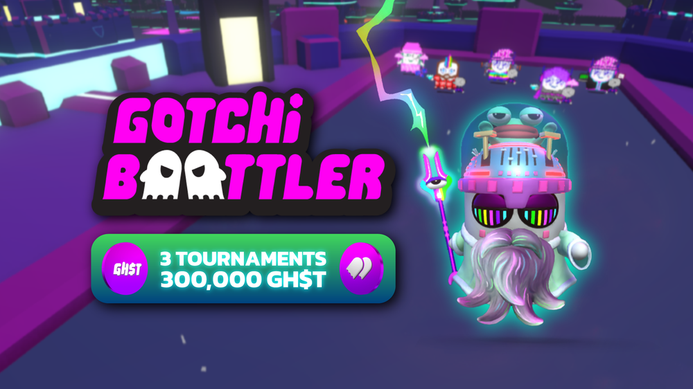 Gotchi Battler's 300K GHST Prize Pool is Here - Register now!