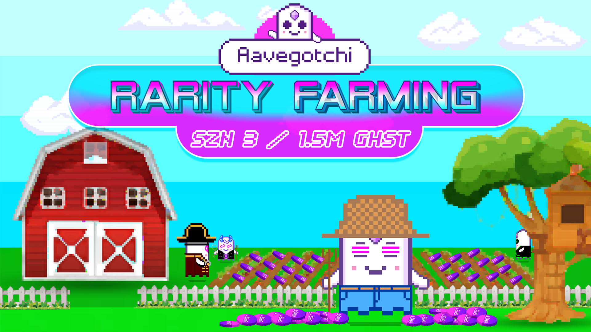 Aavegotchi Rarity Farming Season 3 is coming!