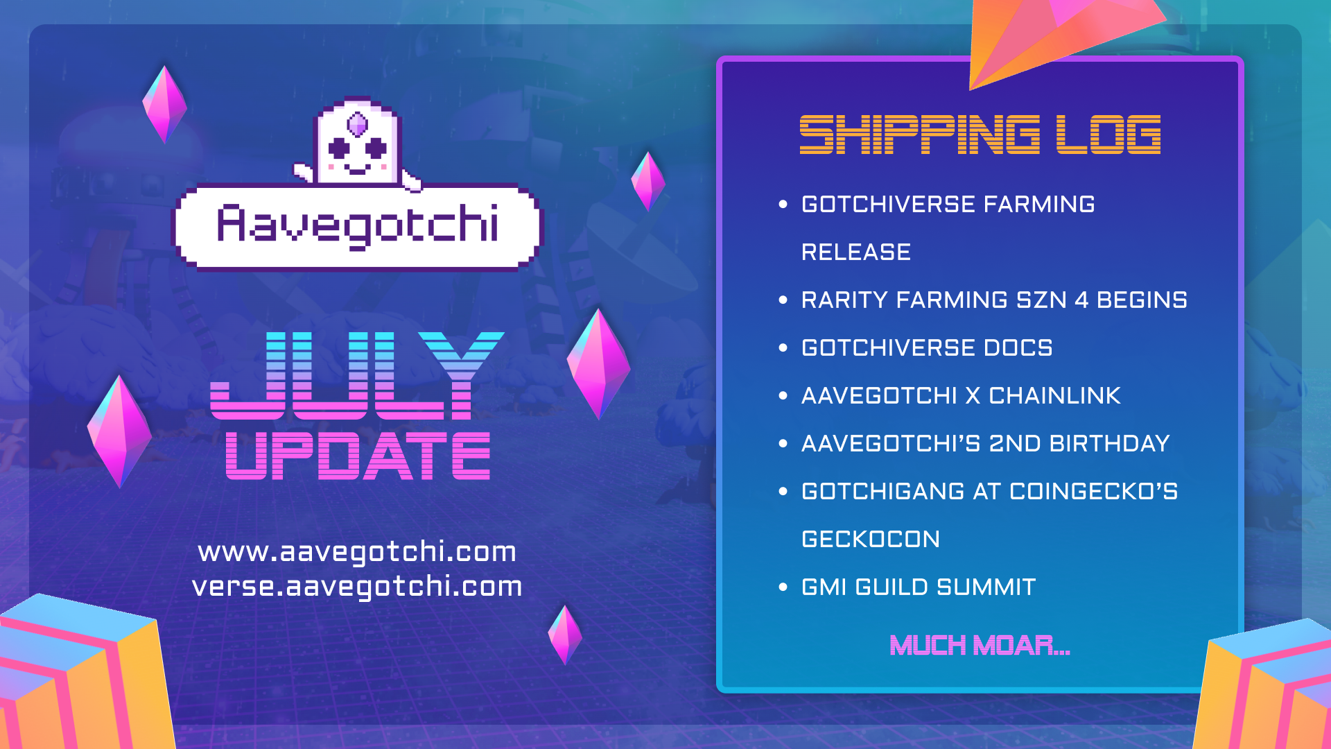 Aavegotchi July Update