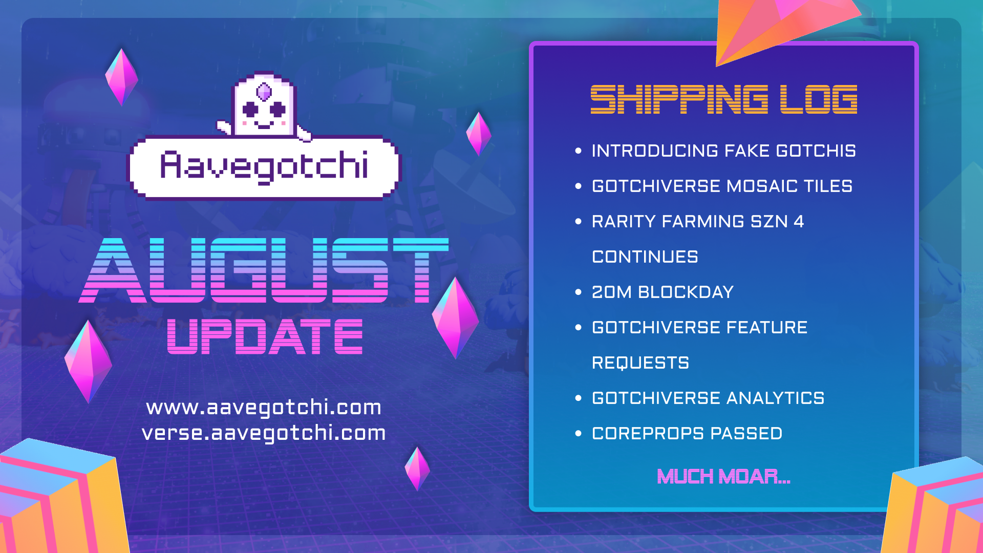 Aavegotchi August Update