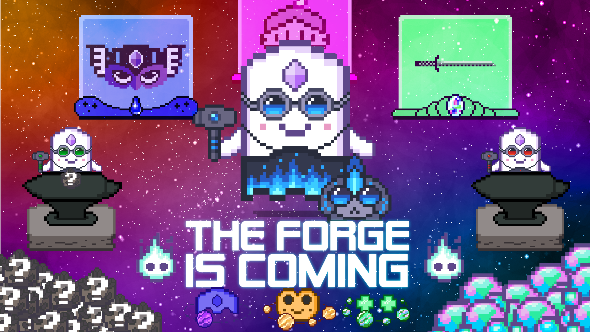 The Forge is Coming to Aavegotchi: Blacksmithing Skill, New Wearables, and A Way to Combat Inflation!