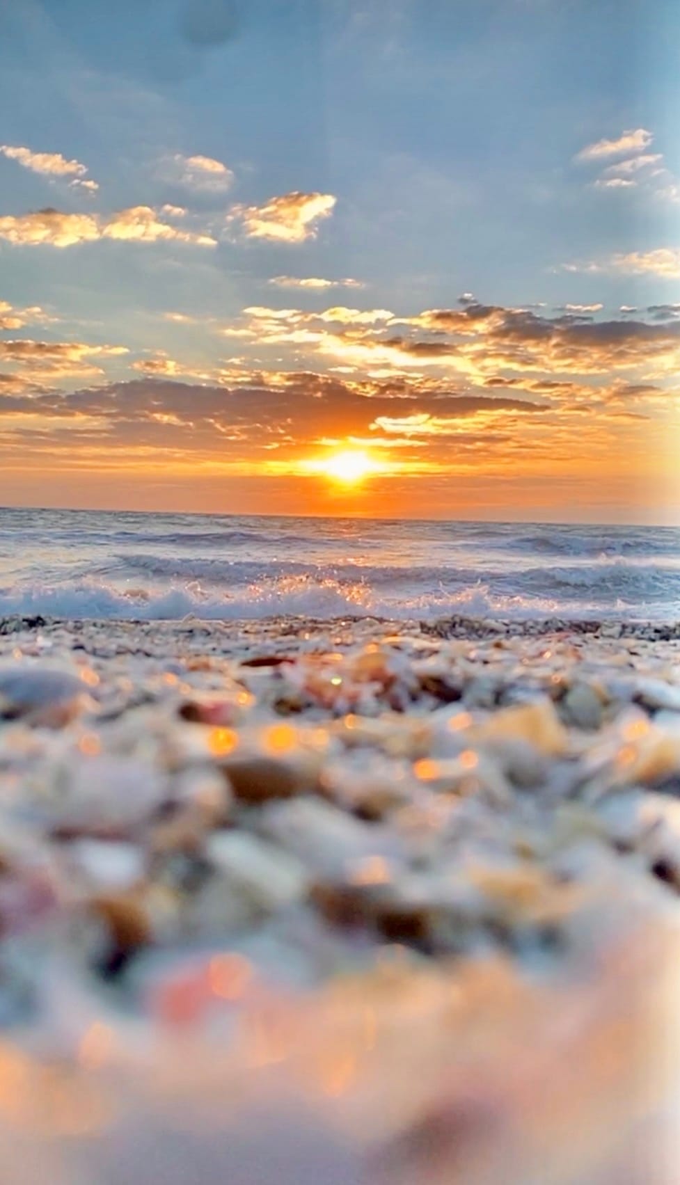 sunset over they gulf