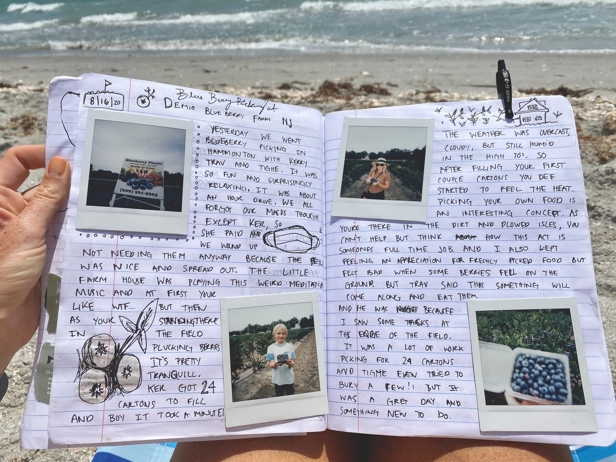 A page from my journal