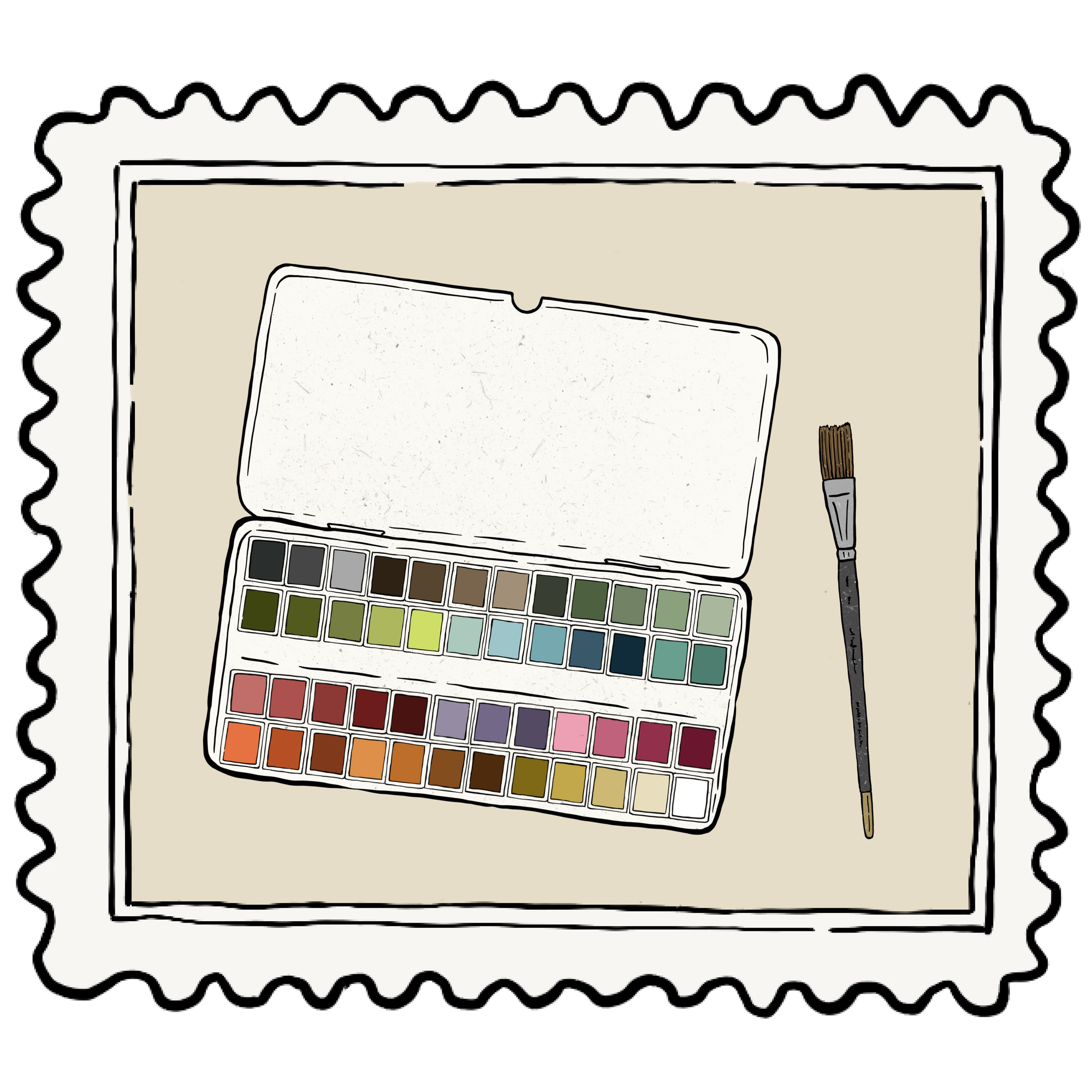 My Watercolor Palette