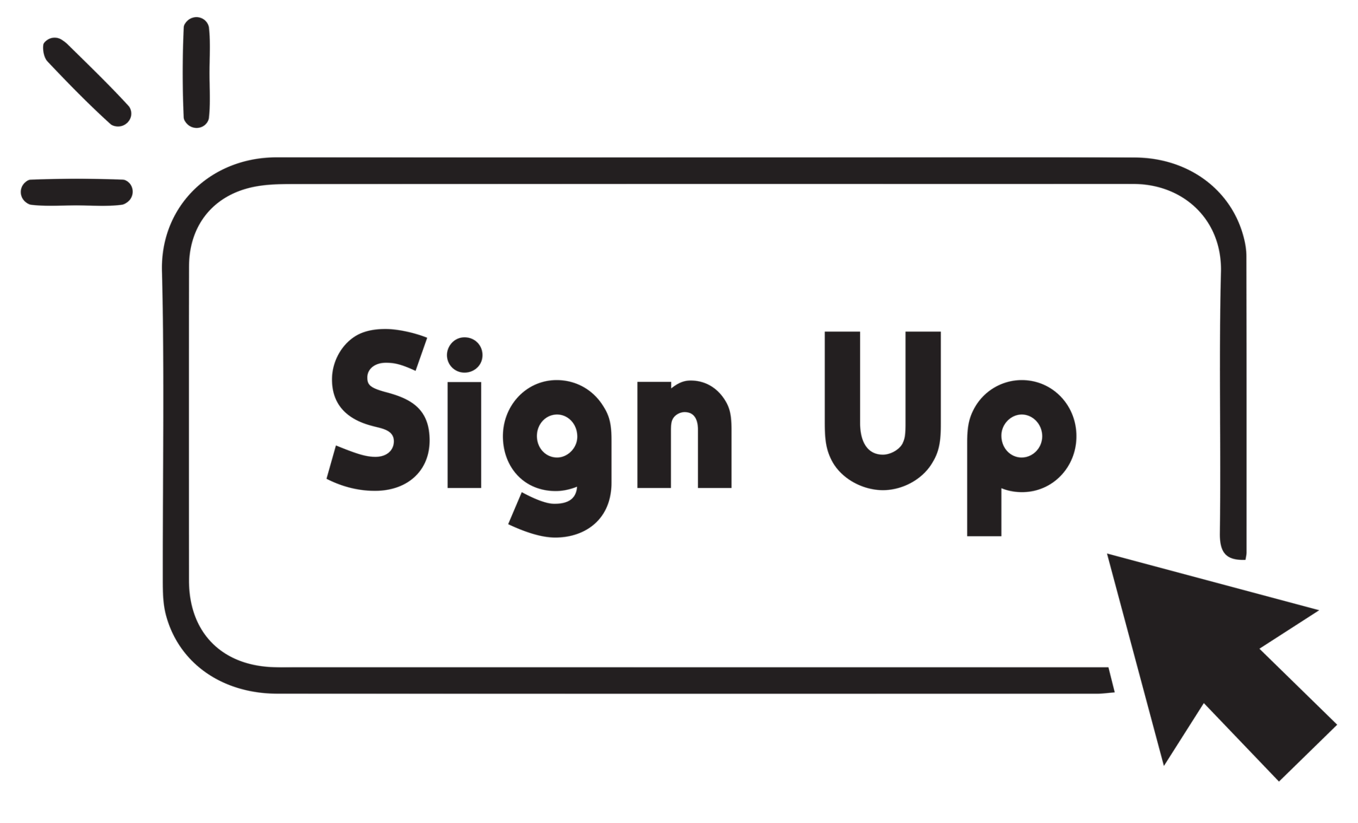 Sign up Button