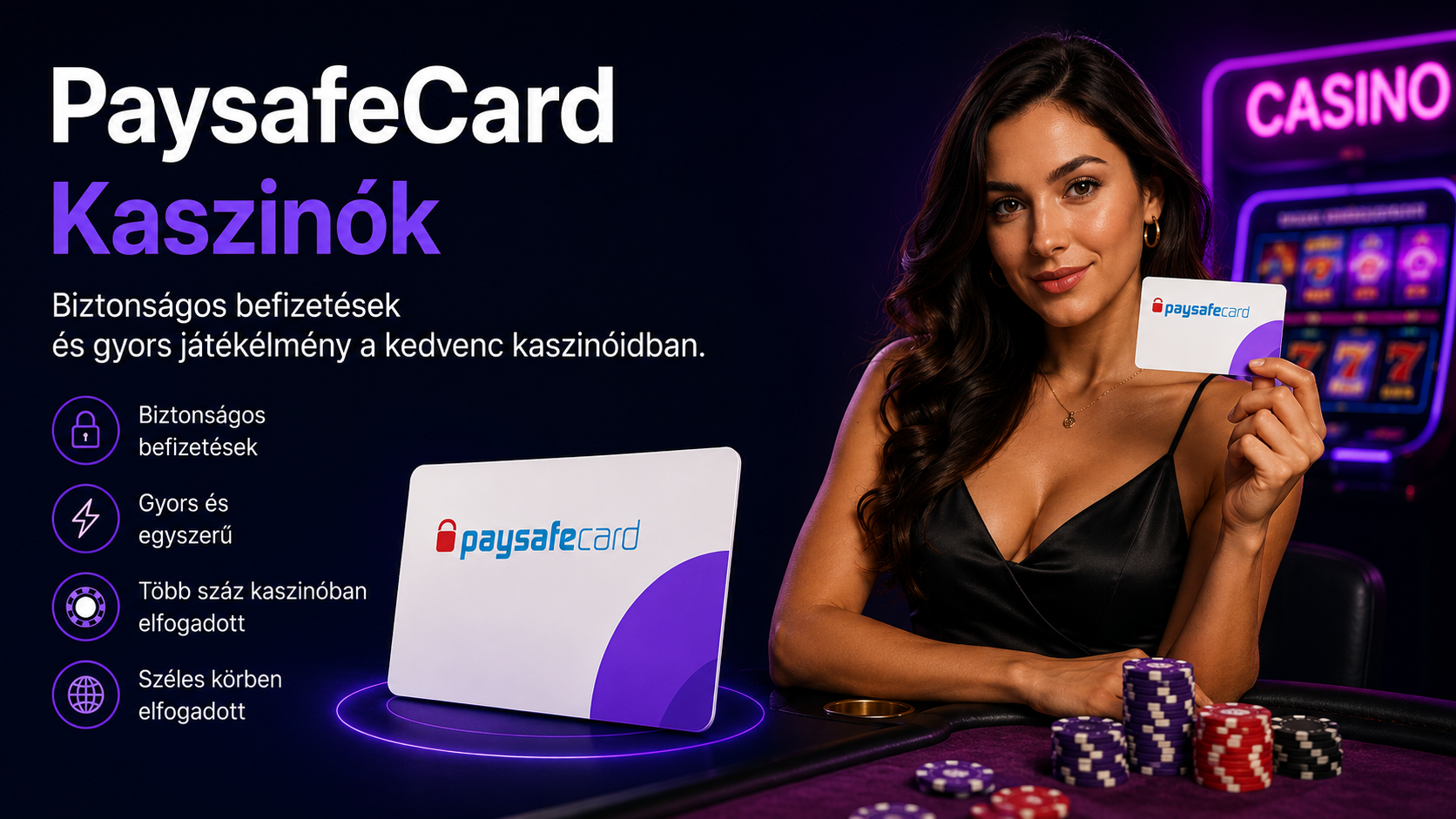 A legjobb paysafecard kaszinó Magyarországon
