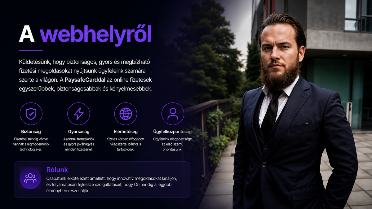 A webhelyről