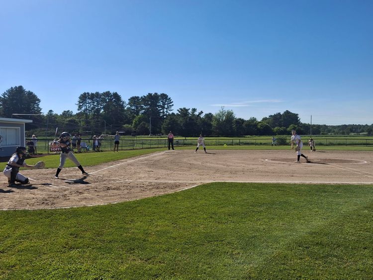 Greely pulls away to oust Yarmouth in softball prelim