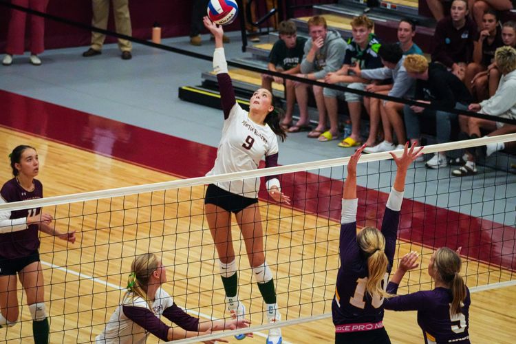 TA volleyball christens new gym with win over Cheverus