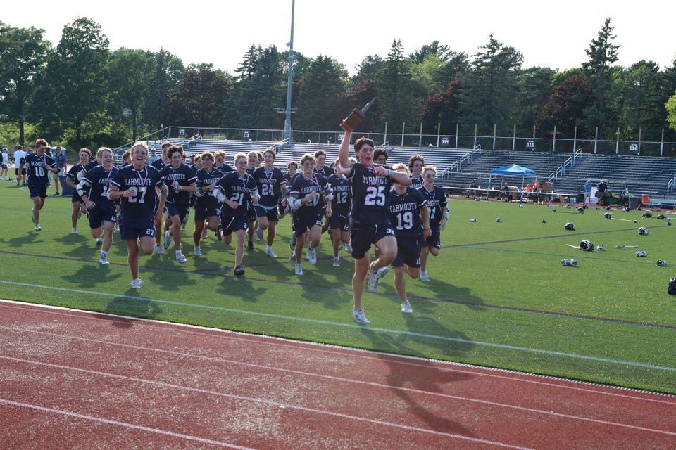 Deja vu all over again! Yarmouth beats York in OT once more, repeats as Class B champions