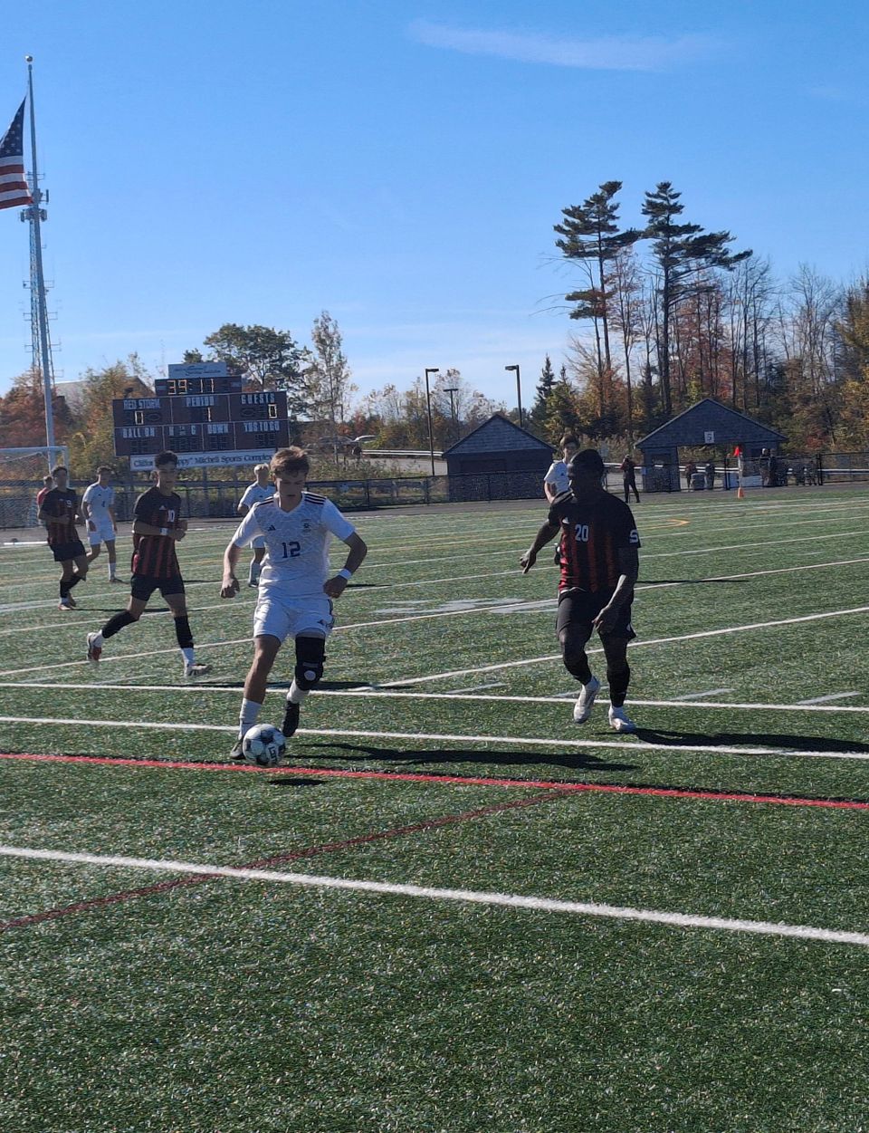 Scarborough caps triumphant week with win over Falmouth to clinch Class A South top seed