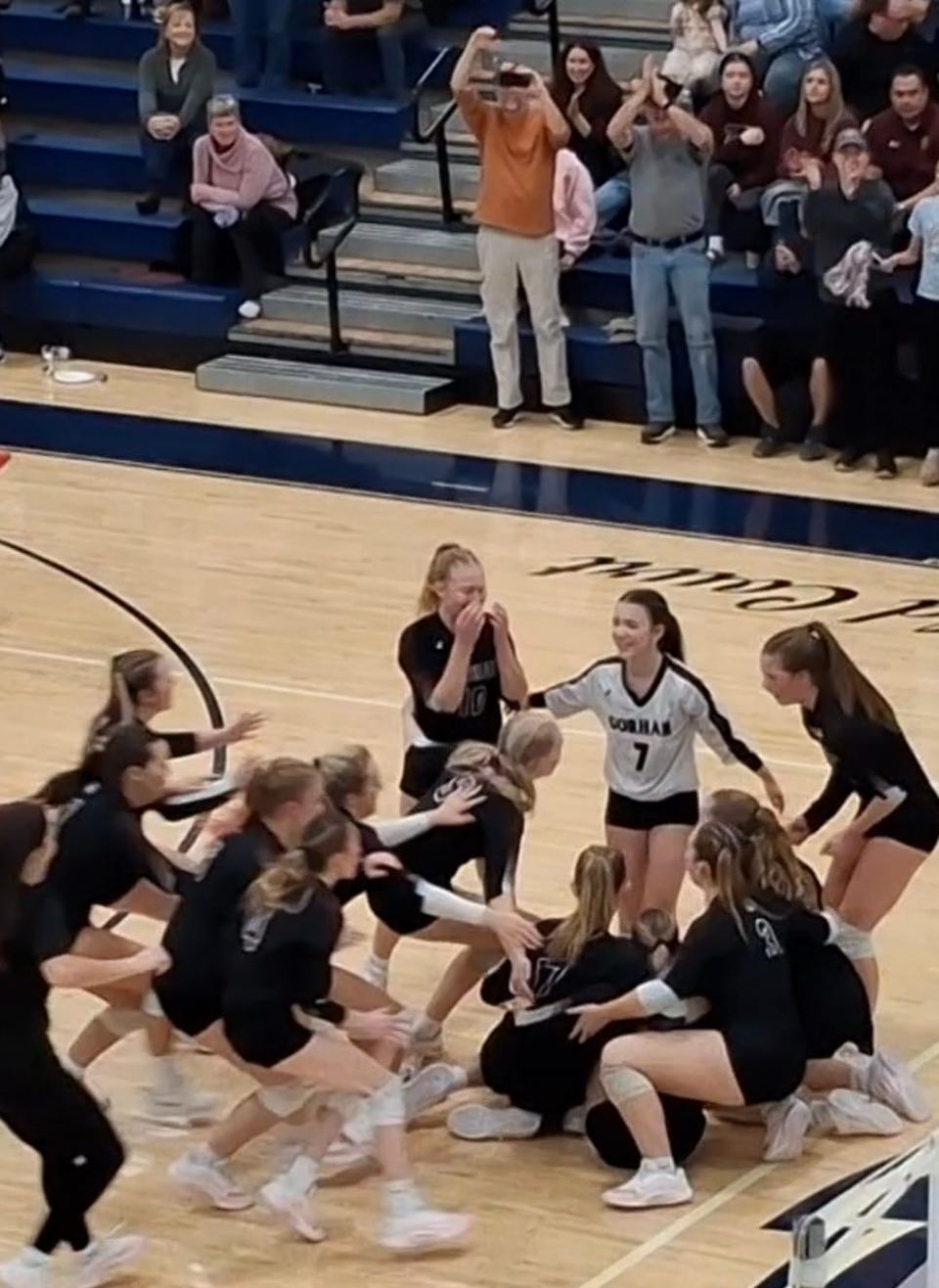 Gorham three-peats at TA's expense