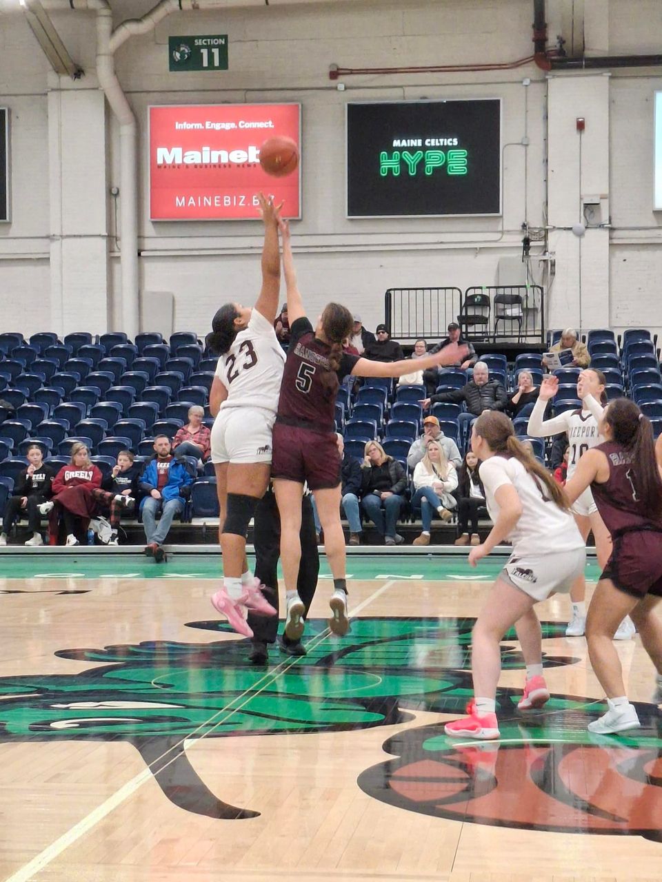 Greely girls beat Freeport on Expo big stage