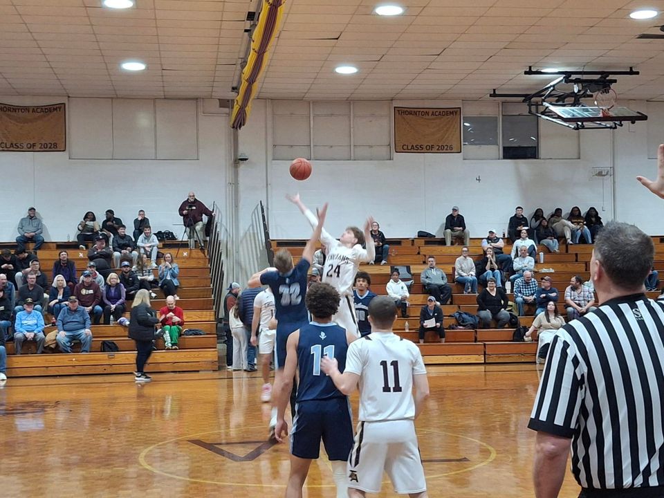 Thornton Academy boys catch fire in second half, roll past Westbrook