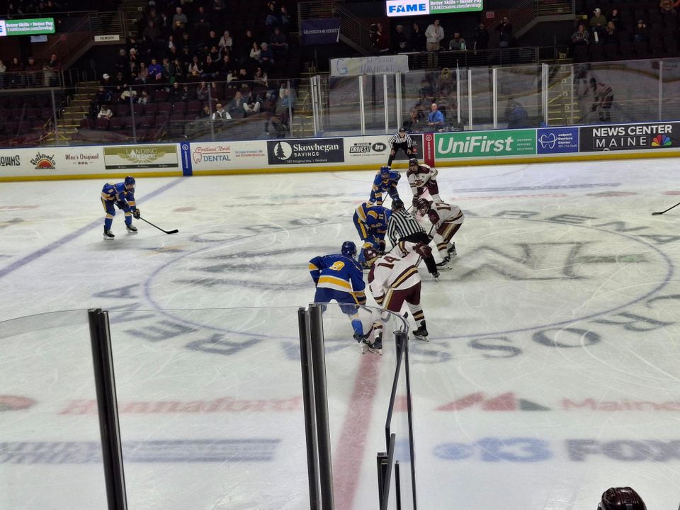 Thornton Academy's third period surge beats Falmouth in semifinal showdown