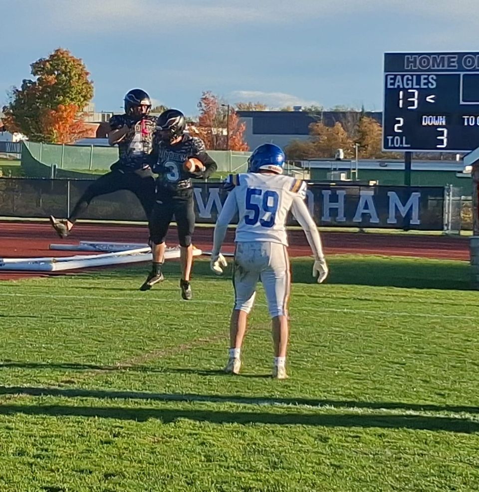Windham football foils Falmouth on Senior Day