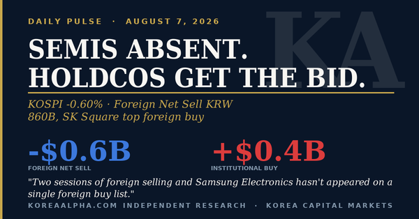 Daily Pulse: August 7, 2026