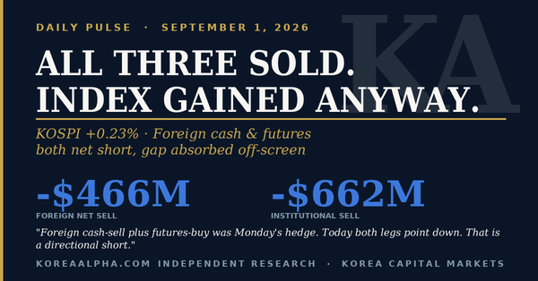 Daily Pulse: September 1, 2026