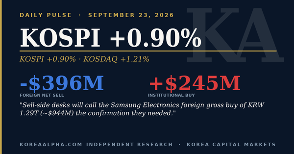 Daily Pulse: September 23, 2026