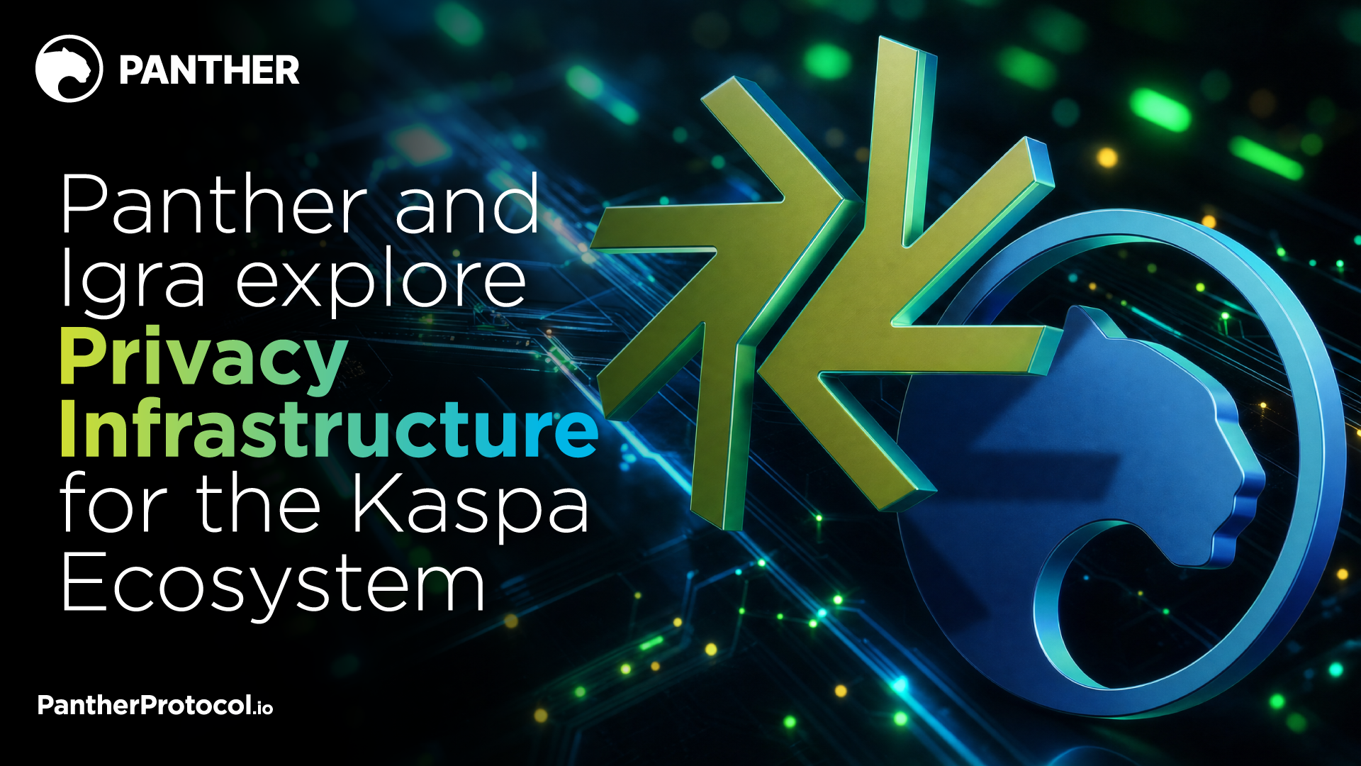 Panther and Igra Explore Privacy Infrastructure for the Kaspa Ecosystem